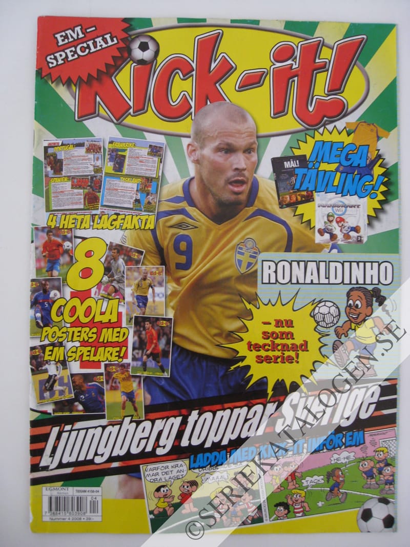 Framsida på Kick-it! #4 (2008)