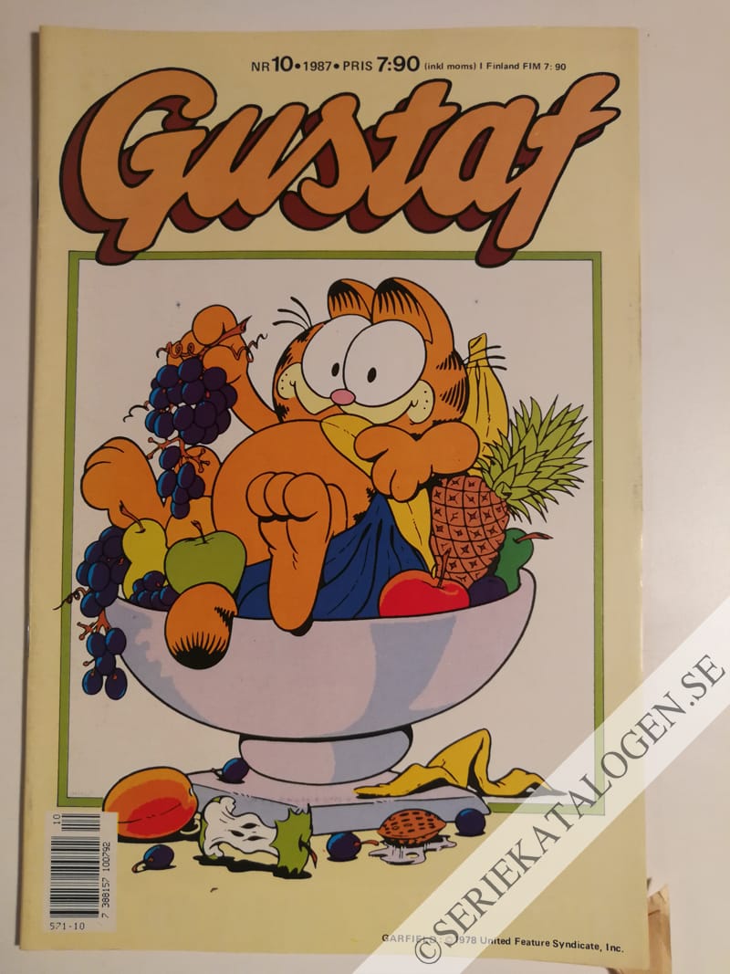 Framsida på Gustaf #10 (1987)