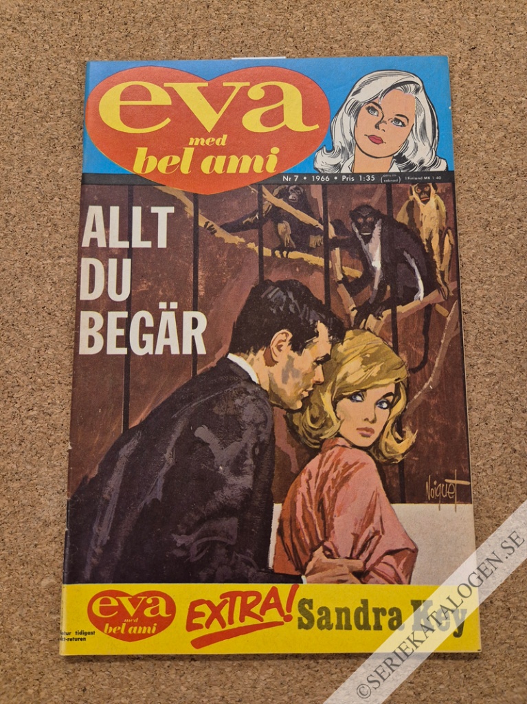 Framsida på Eva och jag #7 (1966)