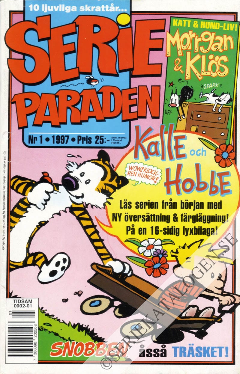 Framsida på Serie-paraden #1 (1997)