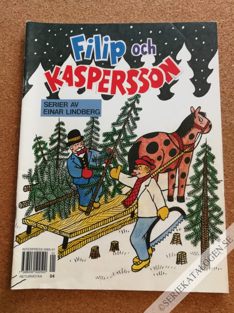 Framsida på Sympatiska Filip och Kaspersson (2003)