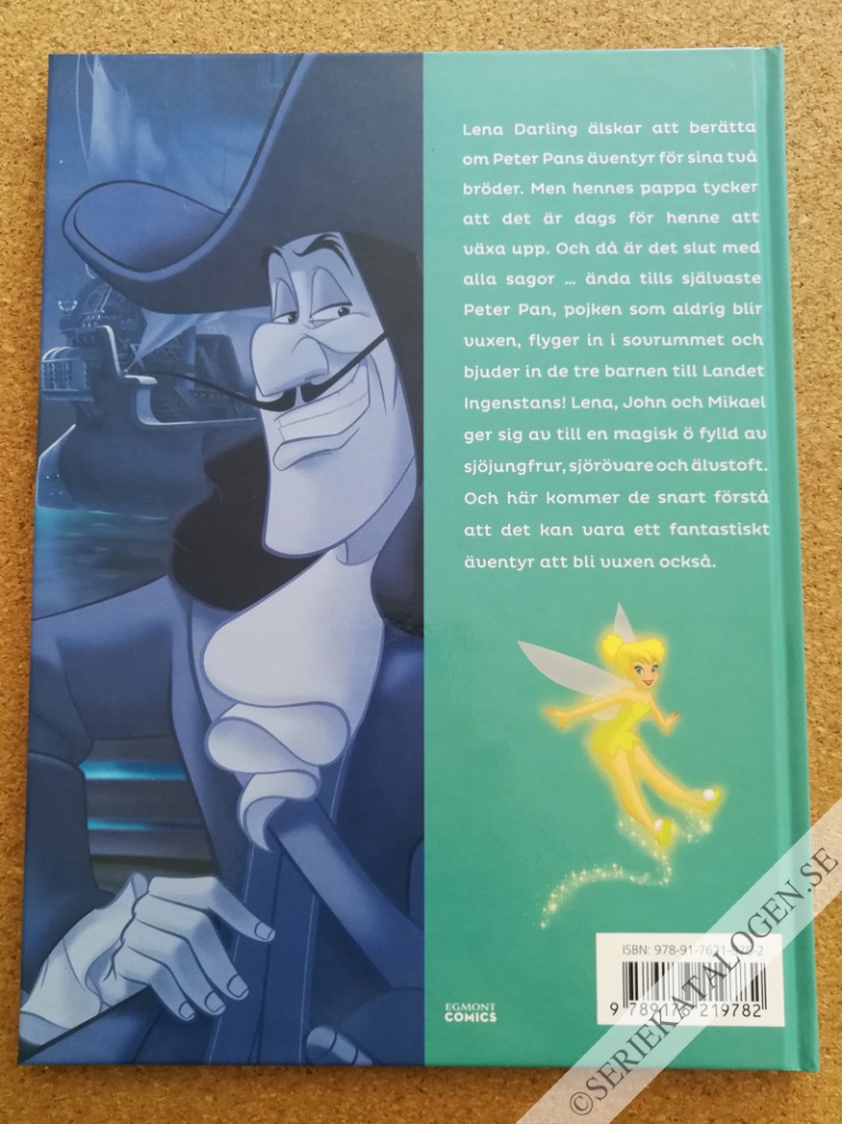 Baksida på Peter Pan (2023)