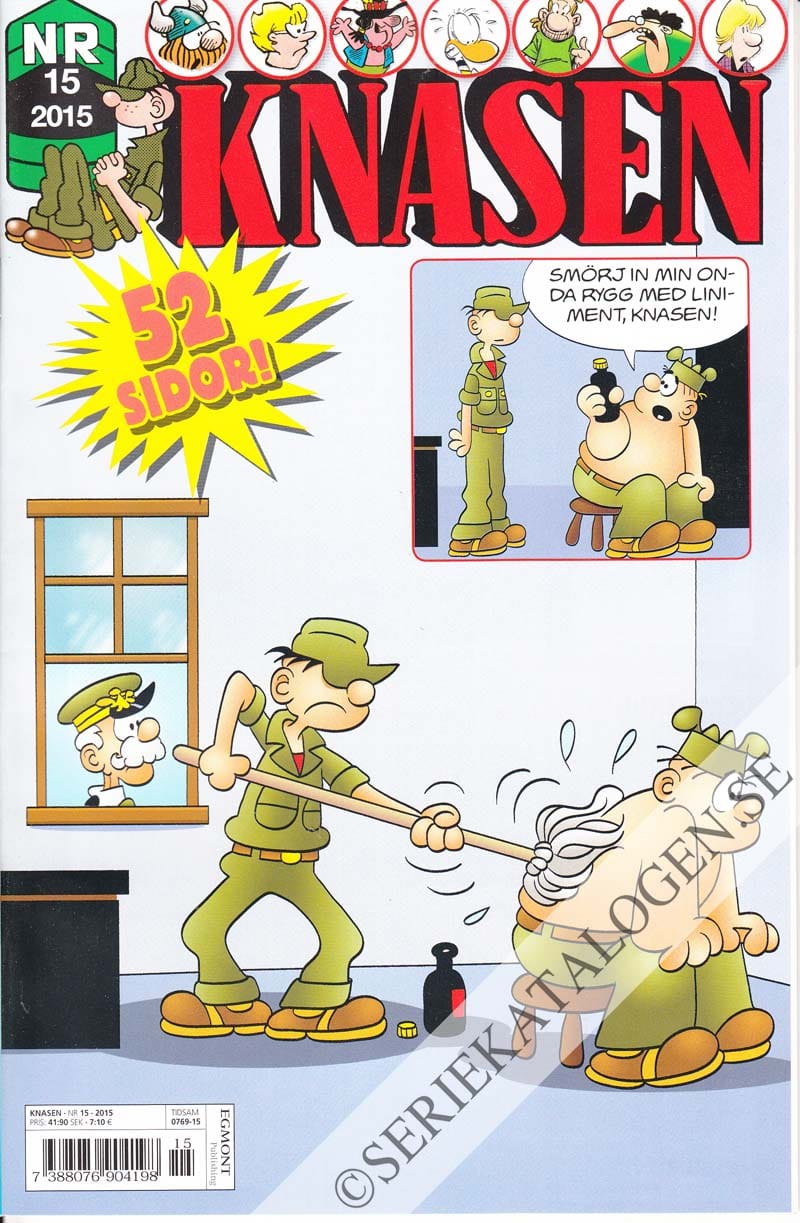Framsida på Knasen #15 (2015)