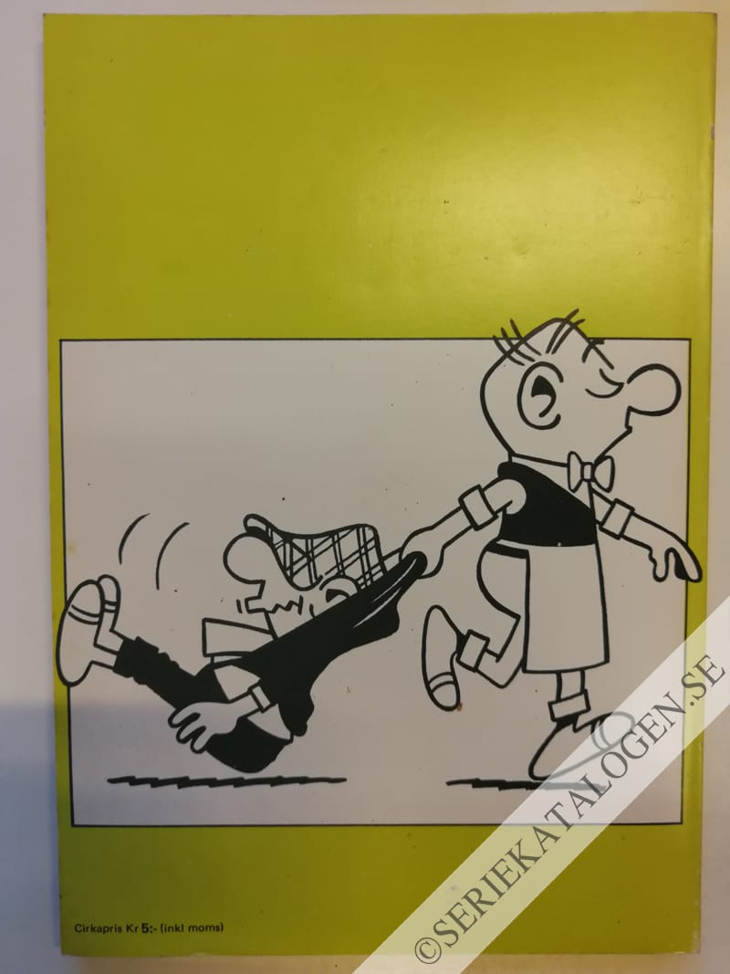 Baksida på Tuffa Viktor i toppform (1971)