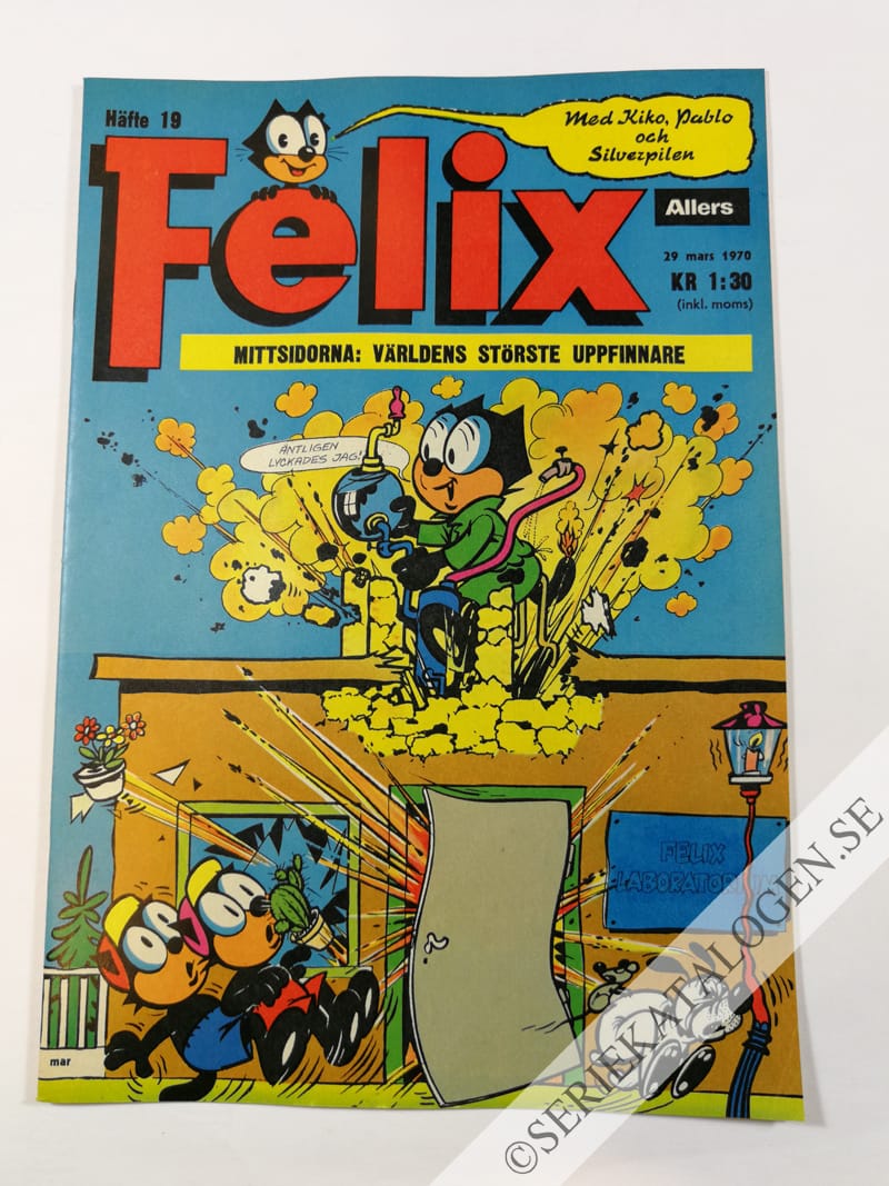 Framsida på Felix #19 (1970)