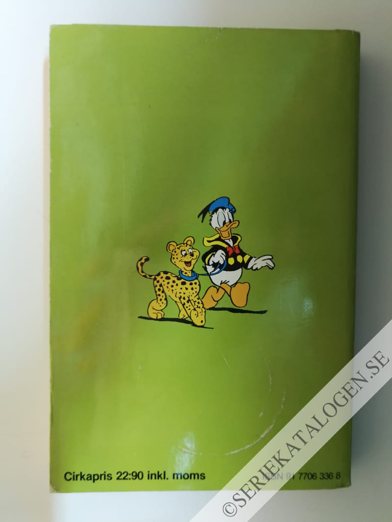 Baksida på Skratta lagom, Kalle! (1986)
