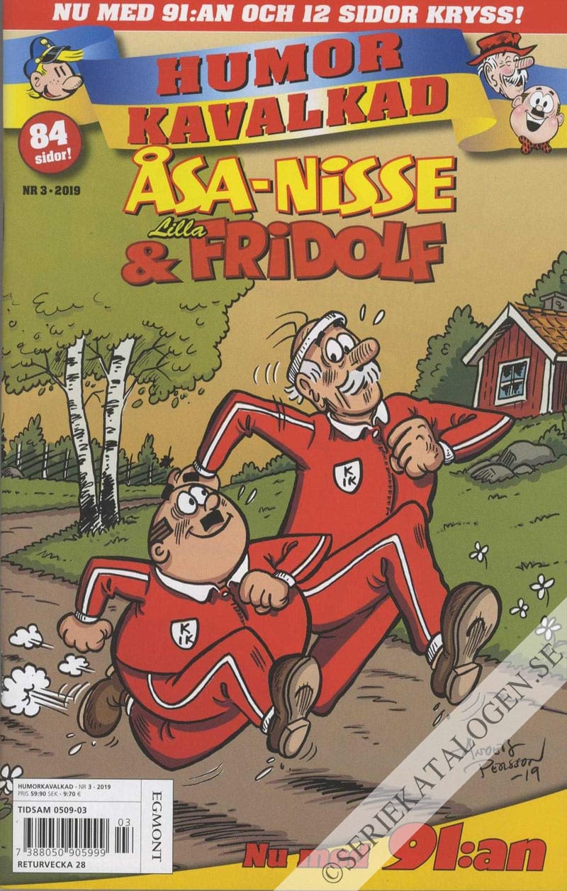 Framsida på Humorkavalkad #3 (2019)