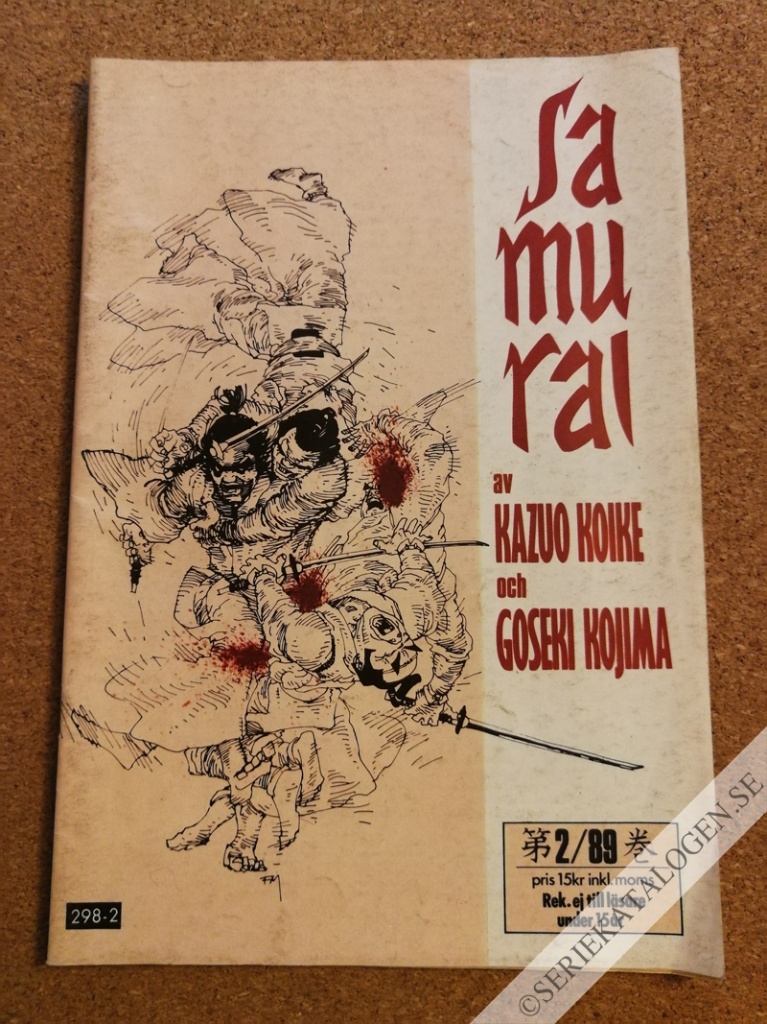 Framsida på Samurai #2 (1989)