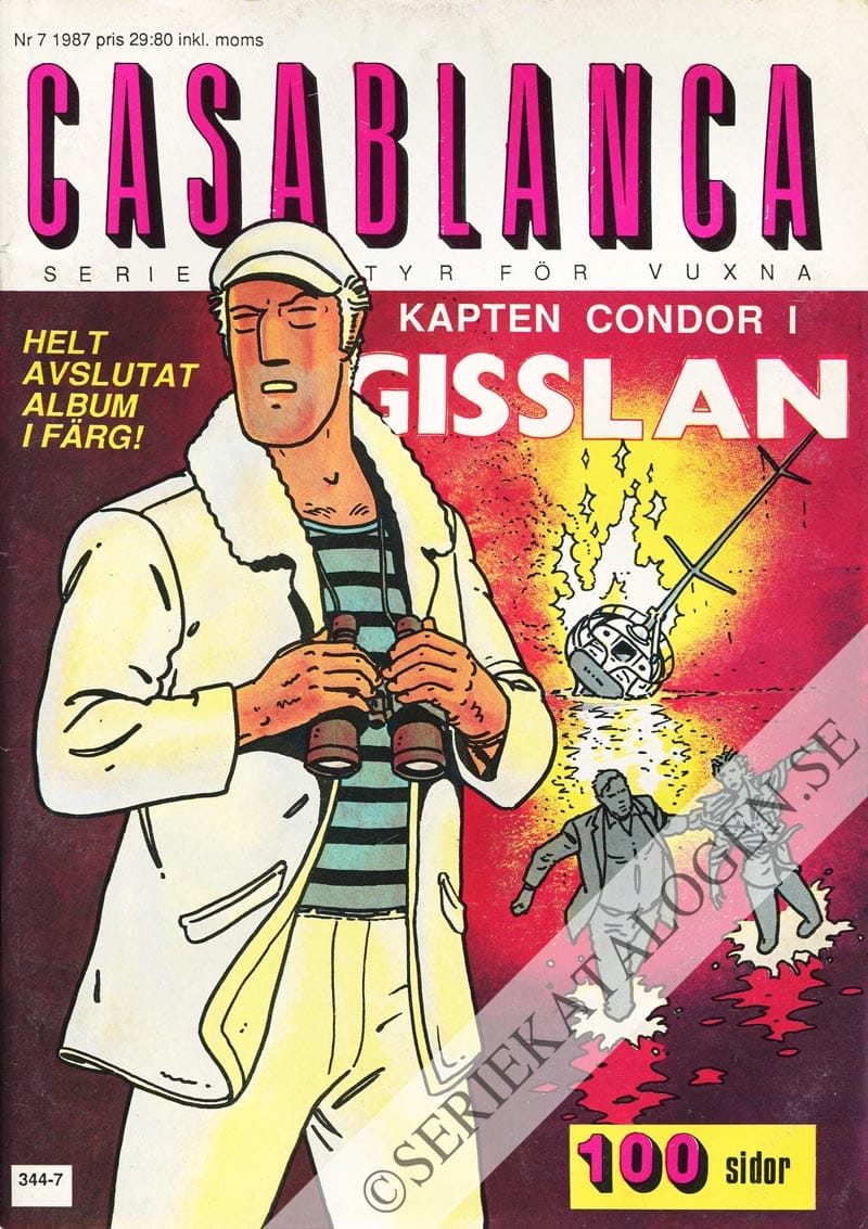 Framsida på Casablanca #7 (1987)