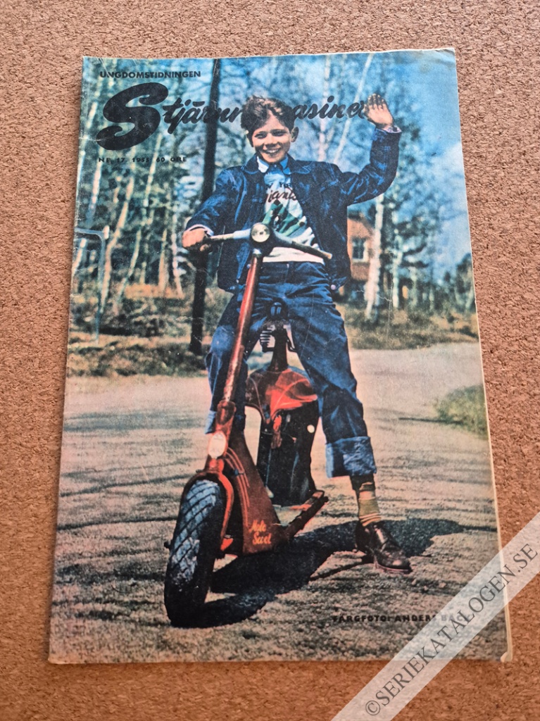 Framsida på Stjärnmagasinet #17 (1955)