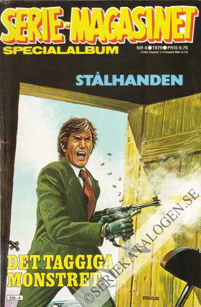Framsida på Seriemagasinet specialalbum #4 (1979)