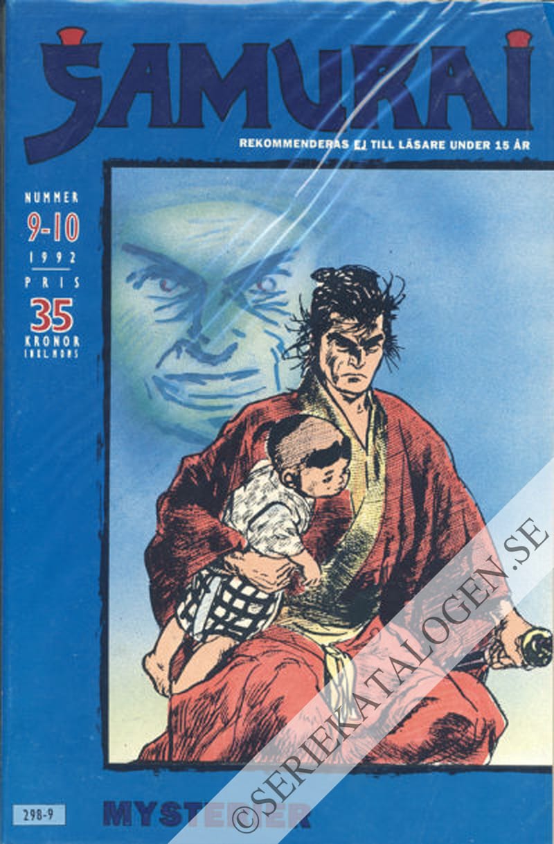 Framsida på Samurai #9-10 (1992)