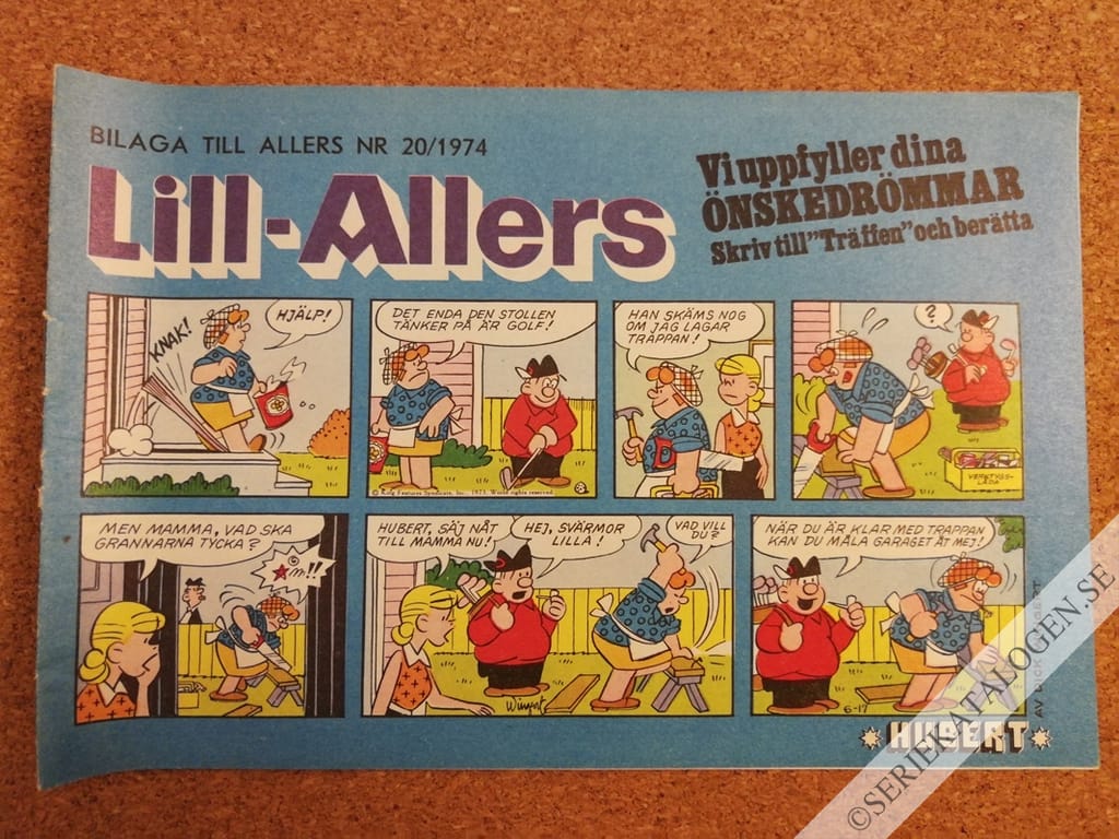 Framsida på Lill-Allers #20 (1974)