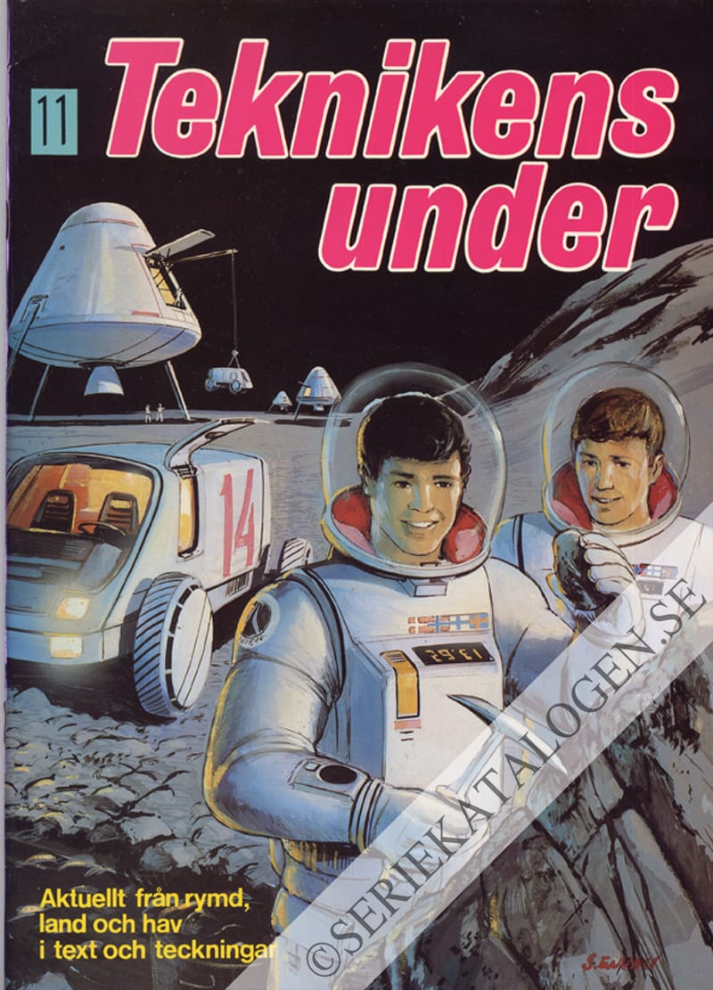 Framsida på Teknikens under #11 (1986)