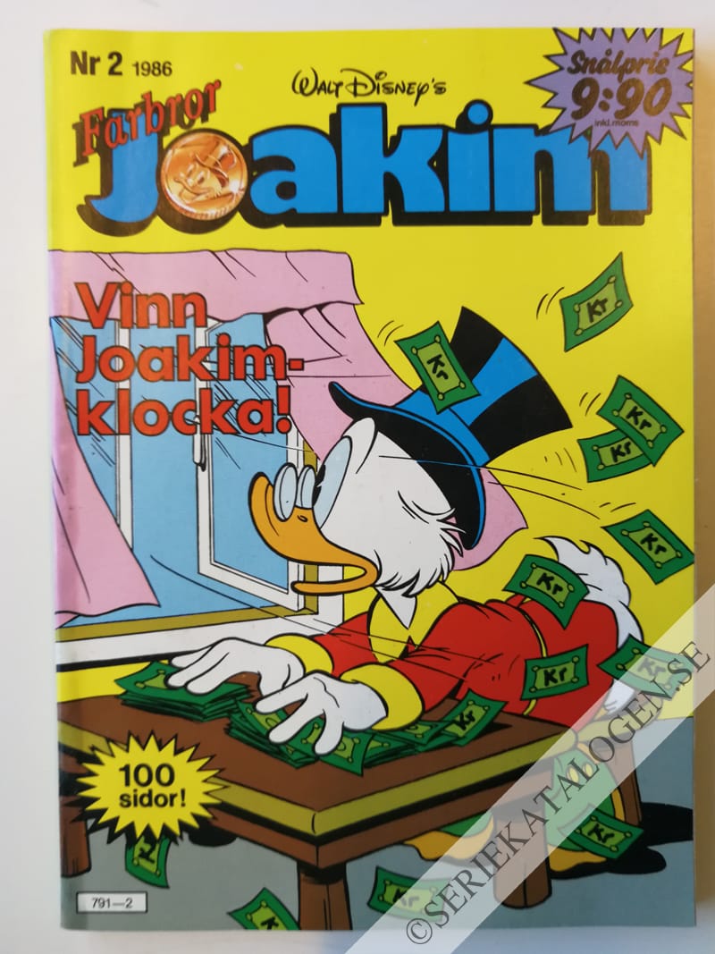 Framsida på Joakim #2 (1986)