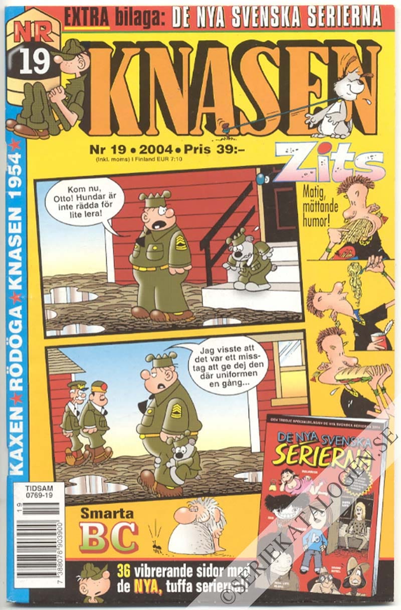 Framsida på Knasen #19 (2004)