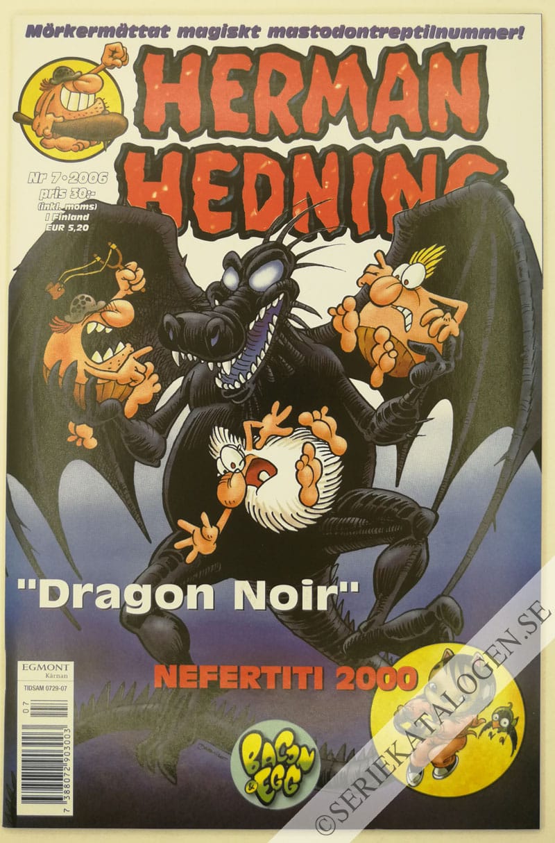 Framsida på Herman Hedning #7 (2006)