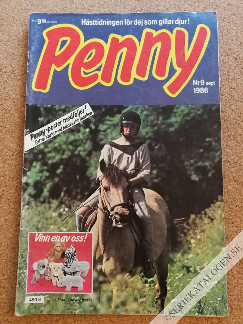 Framsida på Penny #9 (1986)