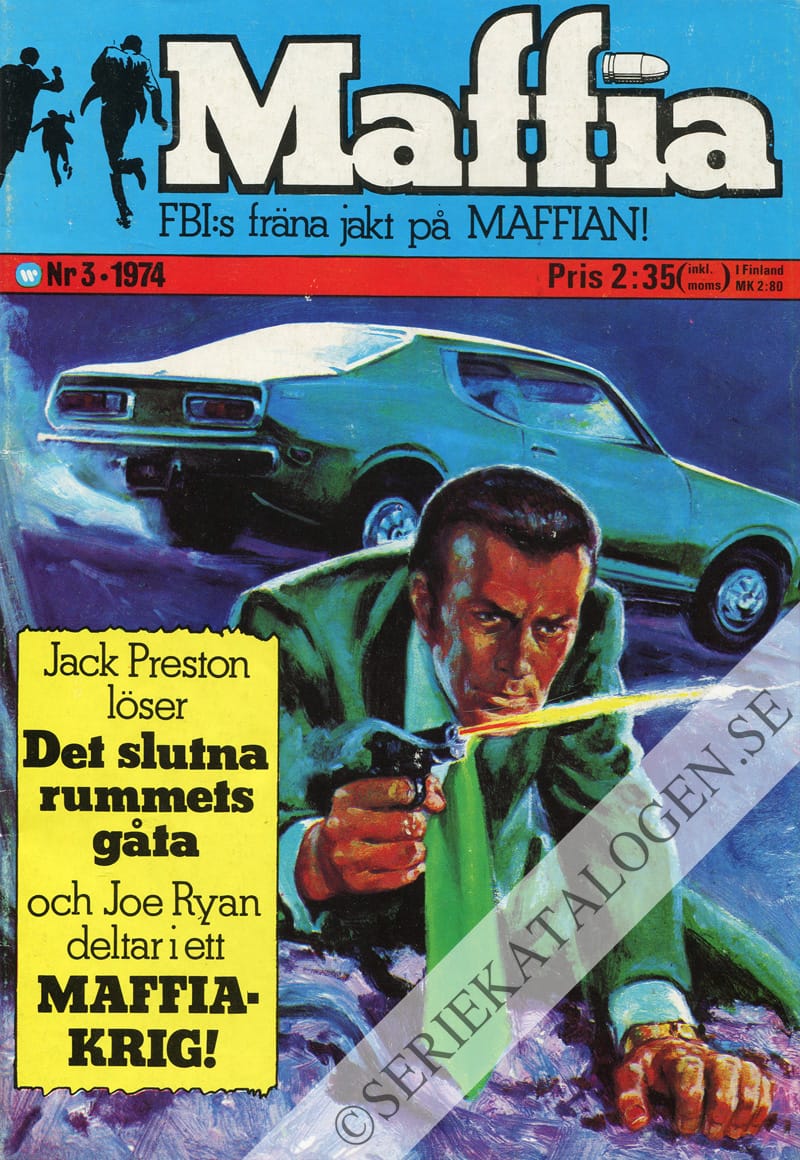 Framsida på Maffia #3 (1974)