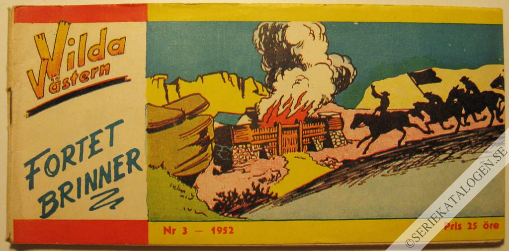 Framsida på Vilda Västern #3 (1952)
