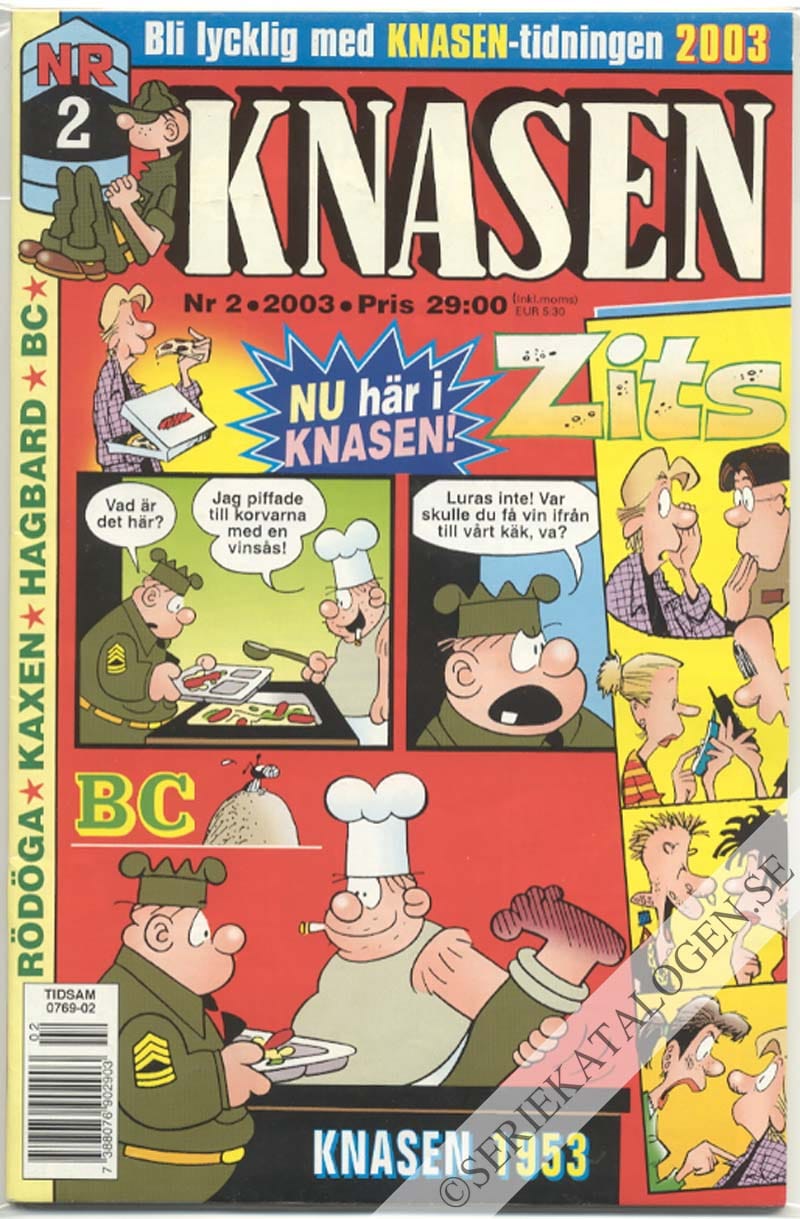 Framsida på Knasen #2 (2003)