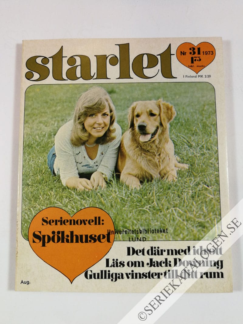 Framsida på Starlet #31 (1973)