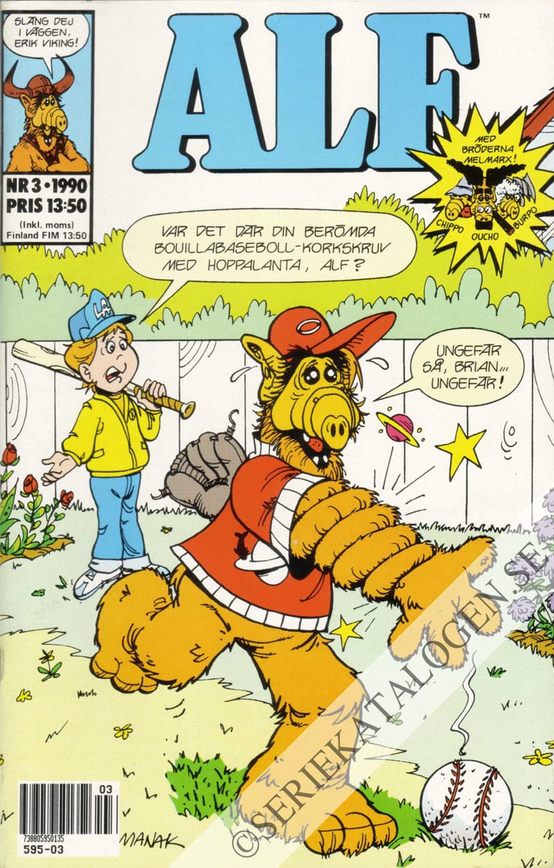 Framsida på Alf #3 (1990)