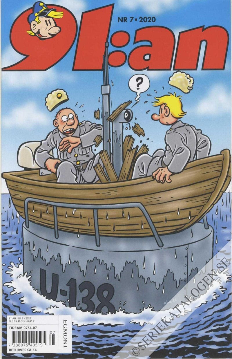 Framsida på 91:an #7 (2020)