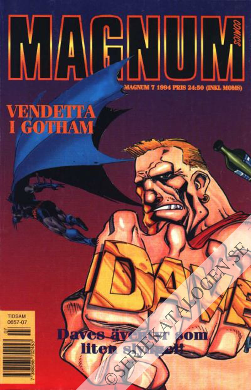 Framsida på Magnum comics #7 (1994)