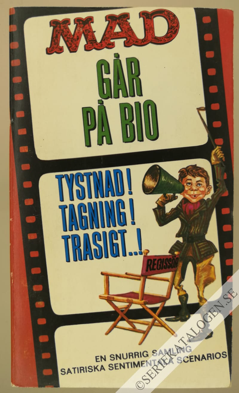 Framsida på MAD-pocket MAD går på bio (1967)