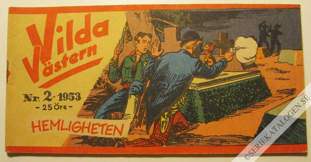 Framsida på Vilda Västern #2 (1953)