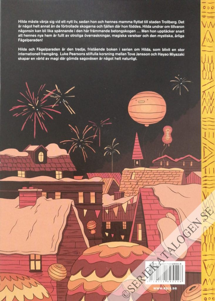 Baksida på Hilda och fågelparaden (2016)