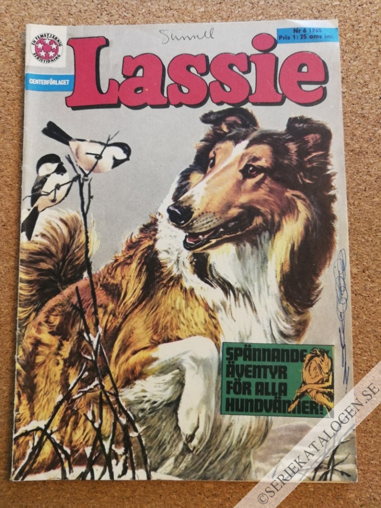 Framsida på Lassie #6 (1965)