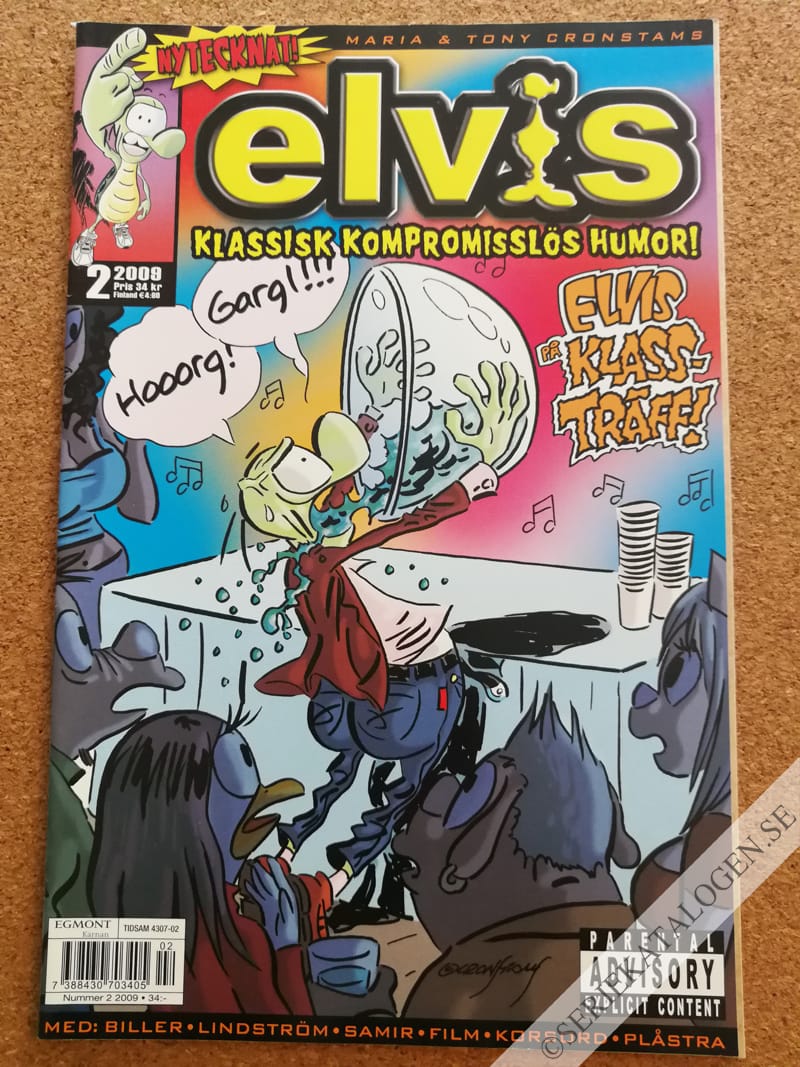 Framsida på Elvis #2 (2009)