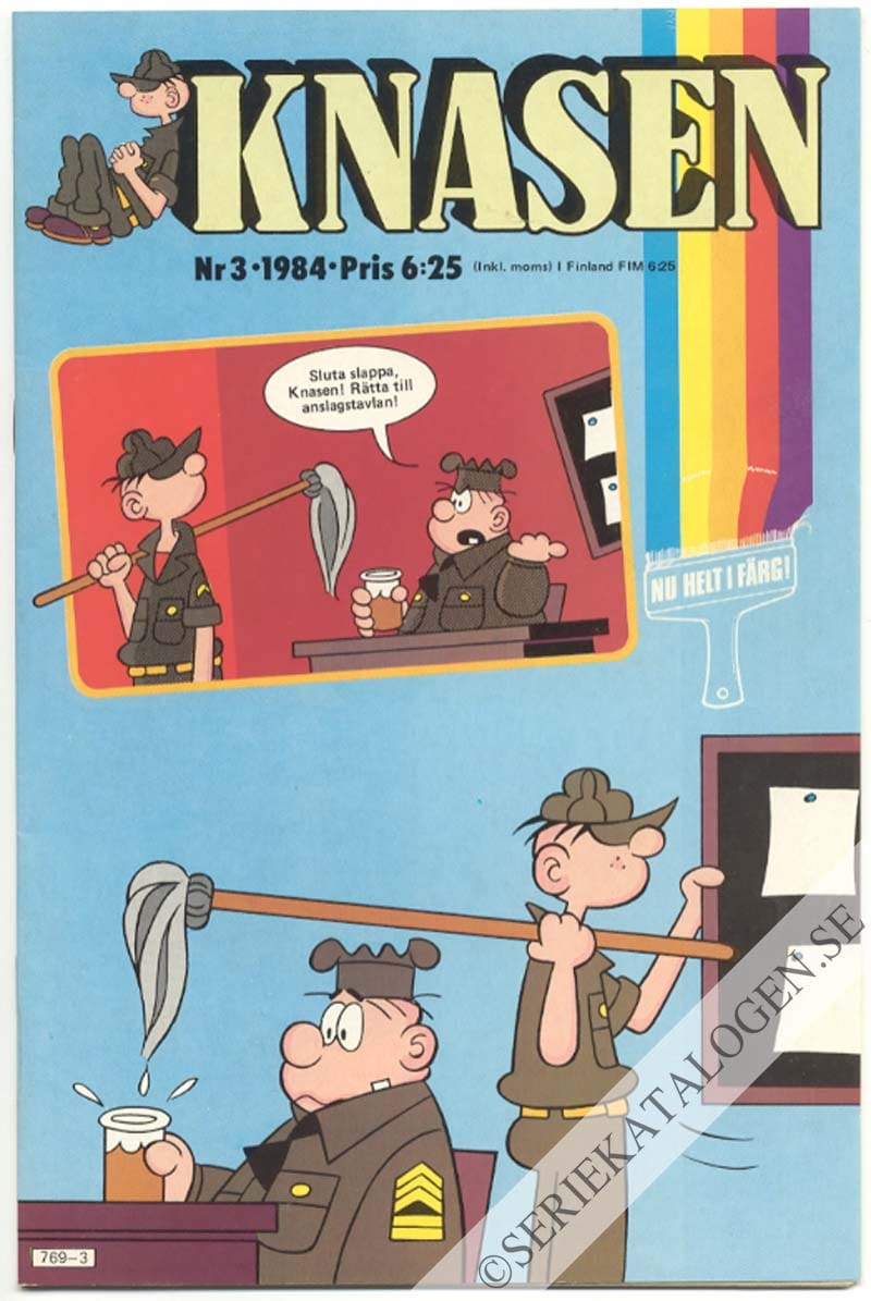 Framsida på Knasen #3 (1984)