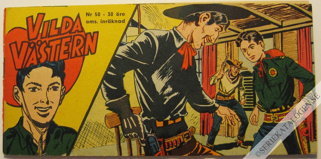 Framsida på Vilda Västern #50 (1961)