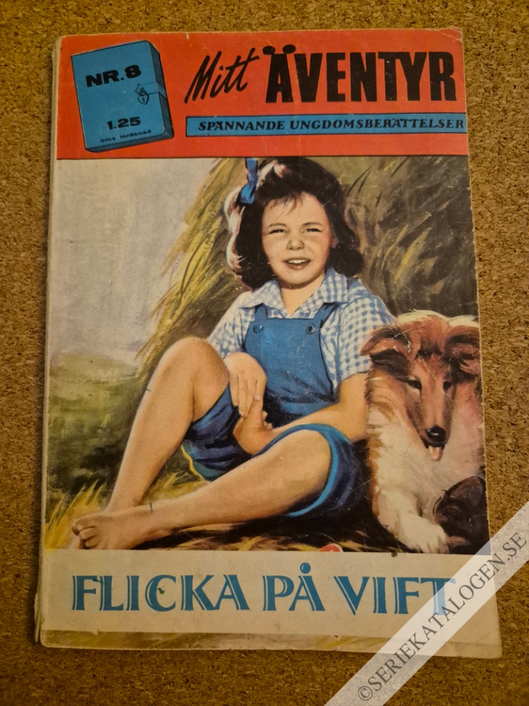 Framsida på Mitt äventyr Flicka på vift (1967)