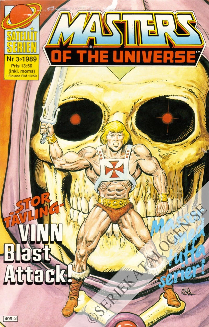 Framsida på Satellitserien #3 (1989)