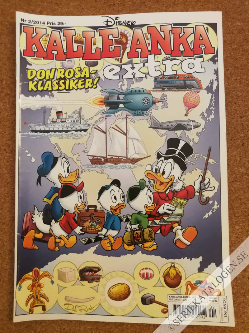 Framsida på Kalle Anka Extra #2 (2014)