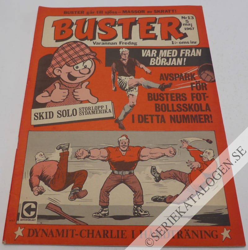 Framsida på Buster #13 (1967)