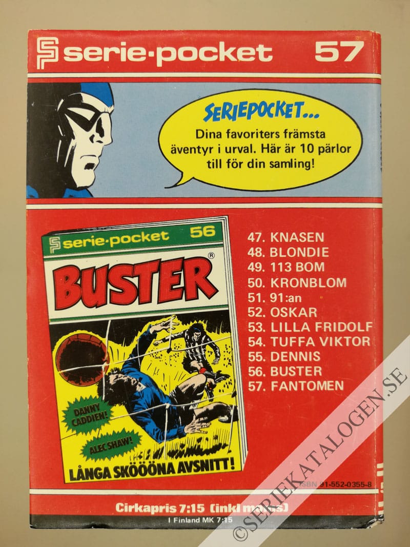 Baksida på Fantomen (1977)