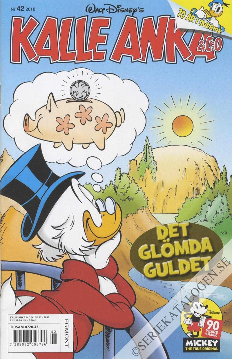 Framsida på Kalle Anka & C:o #42 (2018)