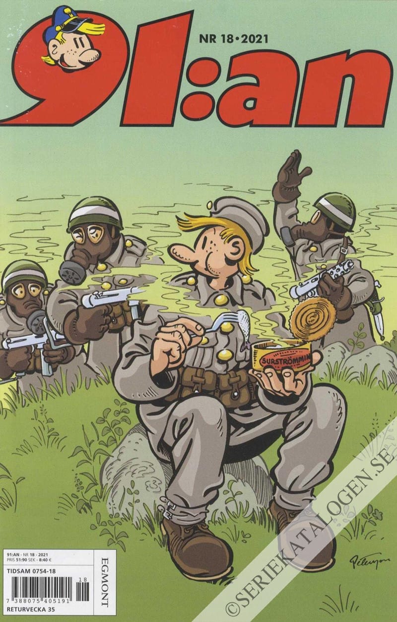 Framsida på 91:an #18 (2021)