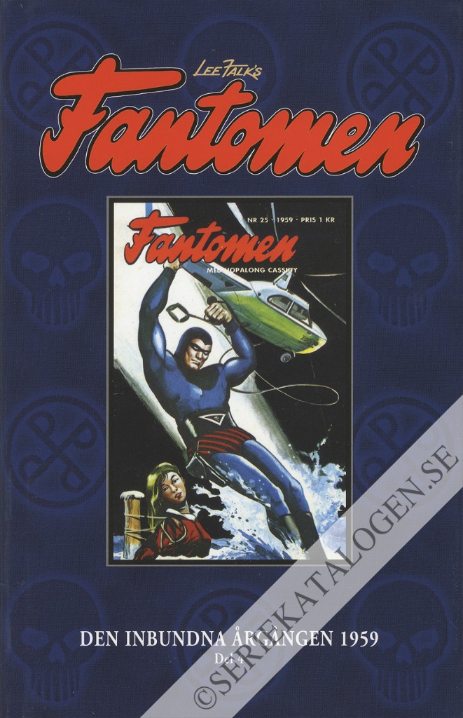 Framsida på Fantomen - den inbundna årgången 1959 del 4 (2011)