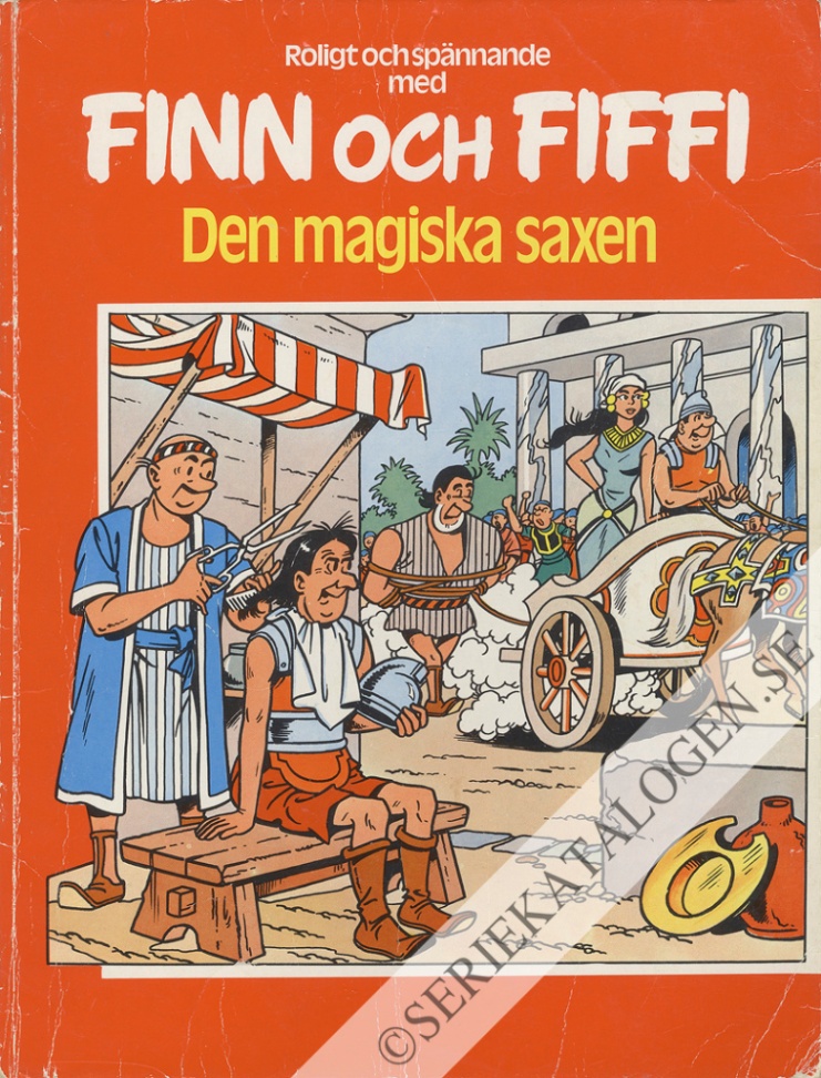 Framsida på Finn och Fiffi #51 - Den magiska saxen (1979)