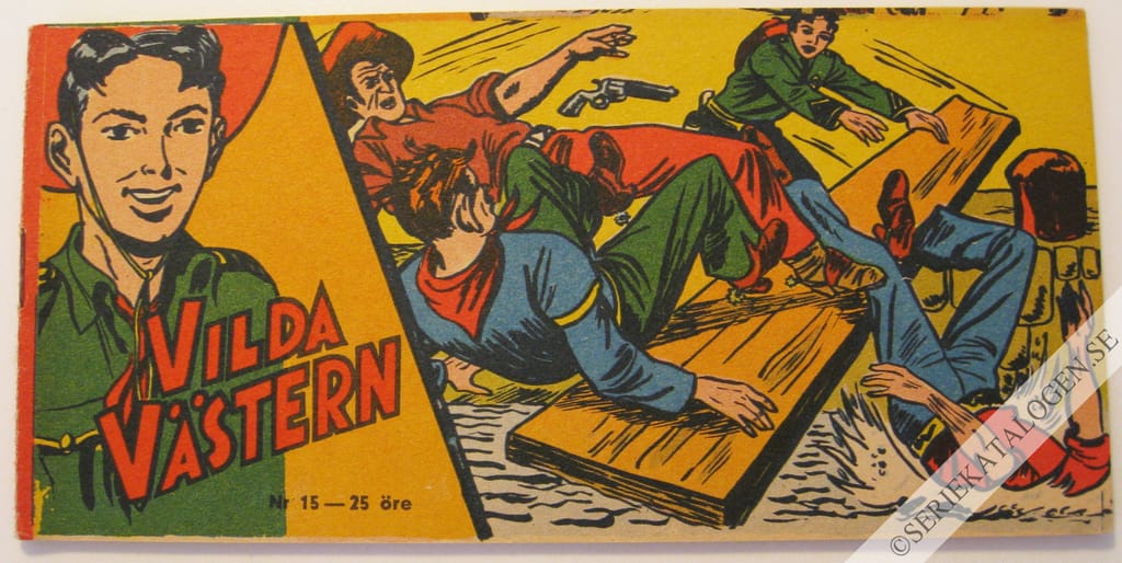 Framsida på Vilda Västern #15 (1955)