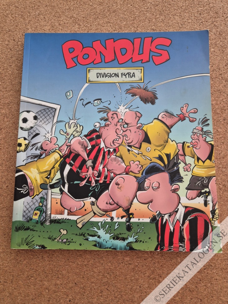 Framsida på Pondus Division fyra (2008)