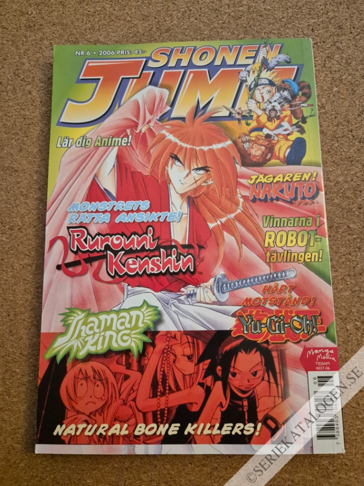 Framsida på Shonen jump #6 (2006)