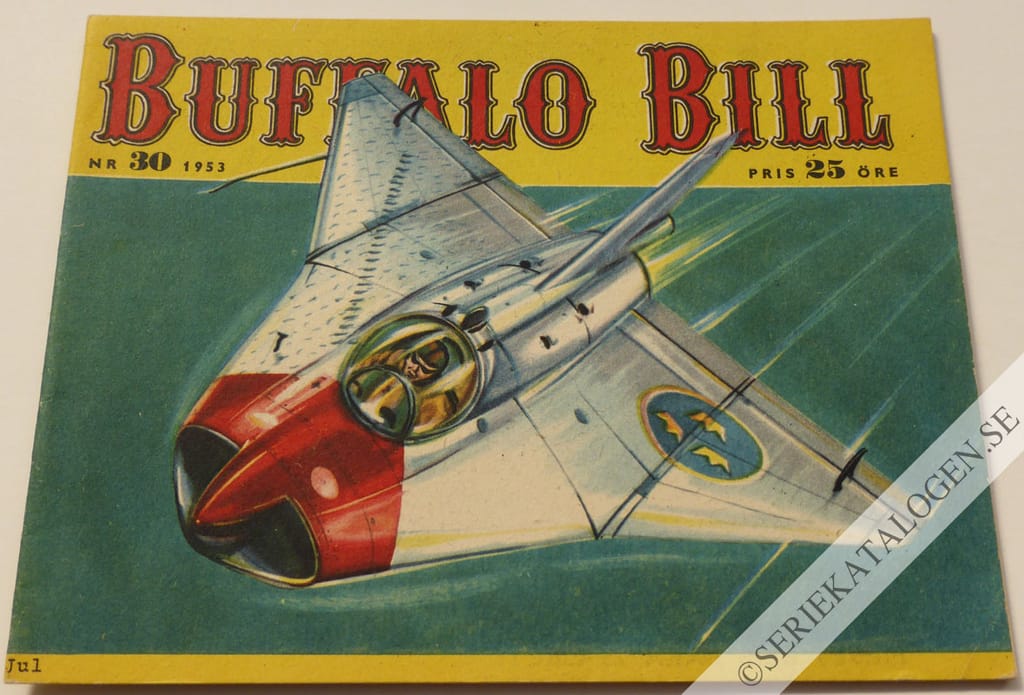 Framsida på Buffalo Bill #30 (1953)