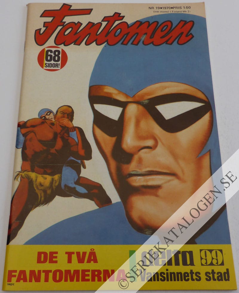 Framsida på Fantomen #19 (1970)
